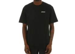 Patagonia T-Shirts*P-6 Logo Responsibili-Tee Black