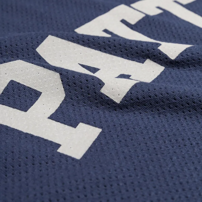 Patta T-Shirts*Arc Logo Mesh Longsleeve Jersey Black Iris