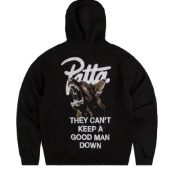 Patta Sweats À Capuche*Bark Boxy Hooded Sweater Black