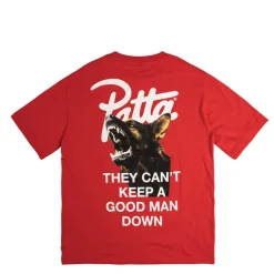 Patta T-Shirts*Bark T-Shirt Racing Red