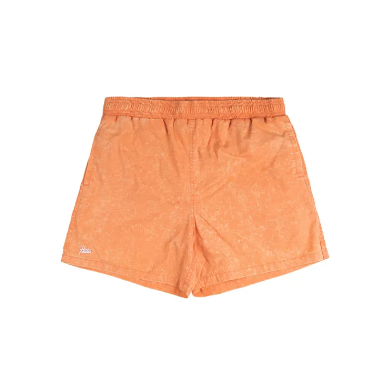 Patta Shorts*Basic Acid Wash Swim Shorts Melon