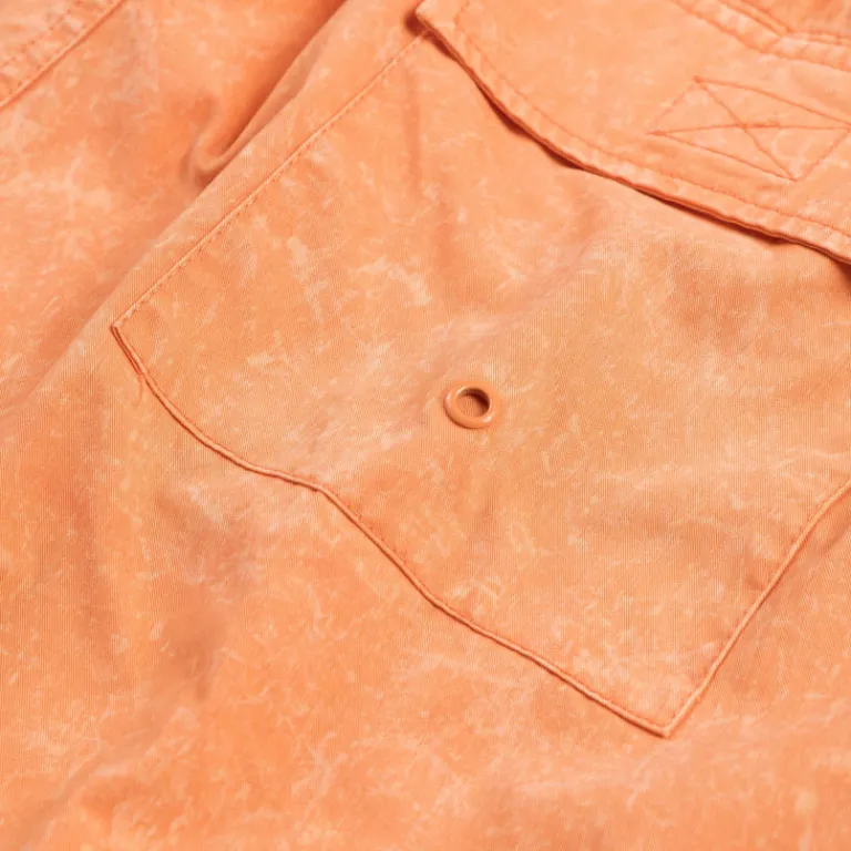 Patta Shorts*Basic Acid Wash Swim Shorts Melon
