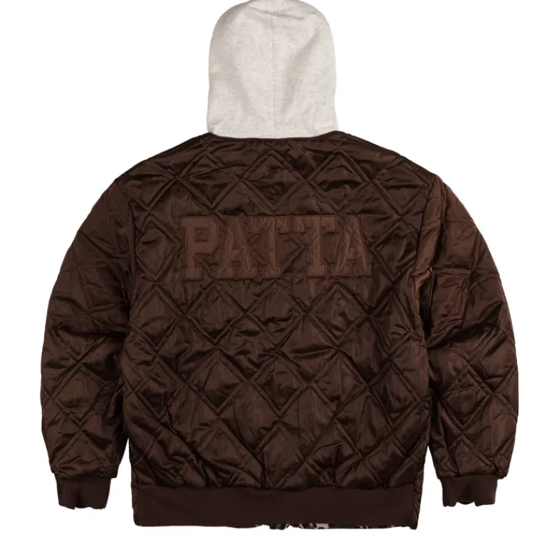 Patta Gilets*City Leopard Reversible Bomber Jacket Multi