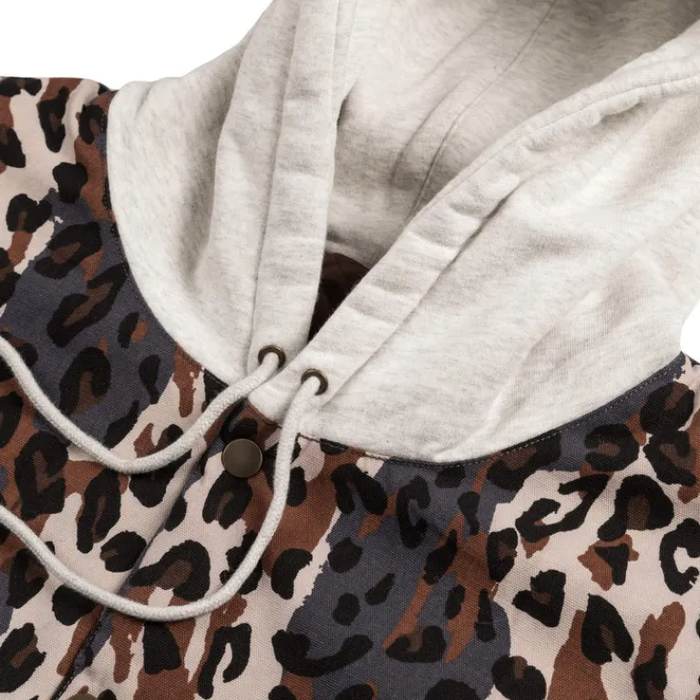 Patta Gilets*City Leopard Reversible Bomber Jacket Multi