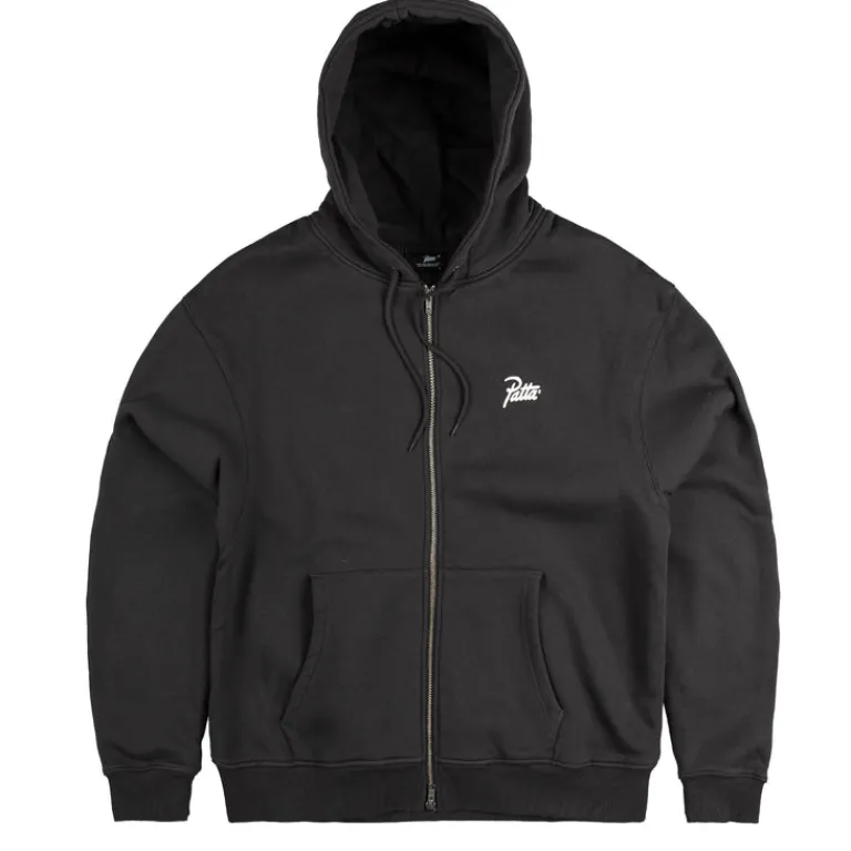 Patta Sweats À Capuche*Classic Zip-Up Hooded Sweater Forged Iron
