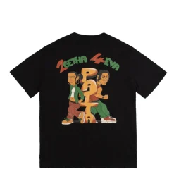 Patta T-Shirts*2Getha4eva T-Shirt Black