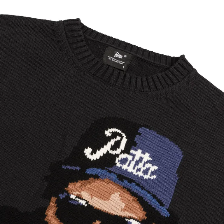 Patta Tricot*Old School Knitted Sweater Moonless Night