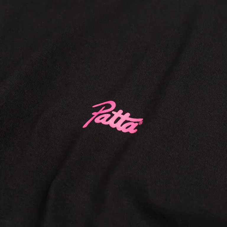 Patta T-Shirts*Postcard T-Shirt Black
