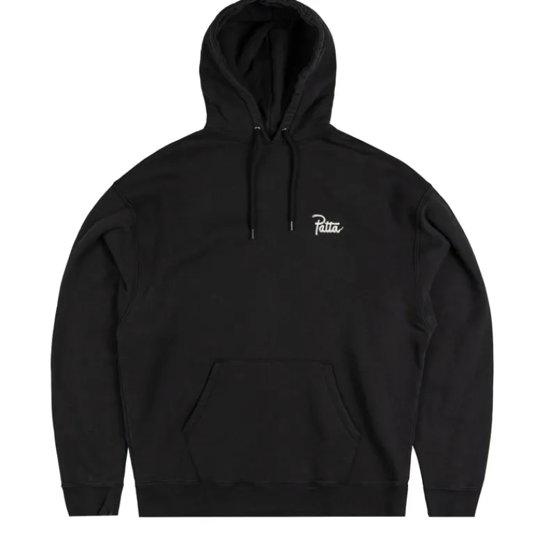 Patta Sweats À Capuche*Snake Heart Boxy Hooded Sweater Black