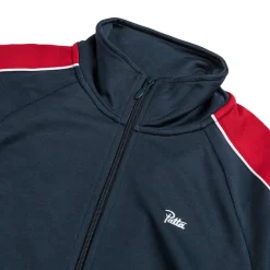 Patta Gilets*Tricot Track Jacket Black Iris