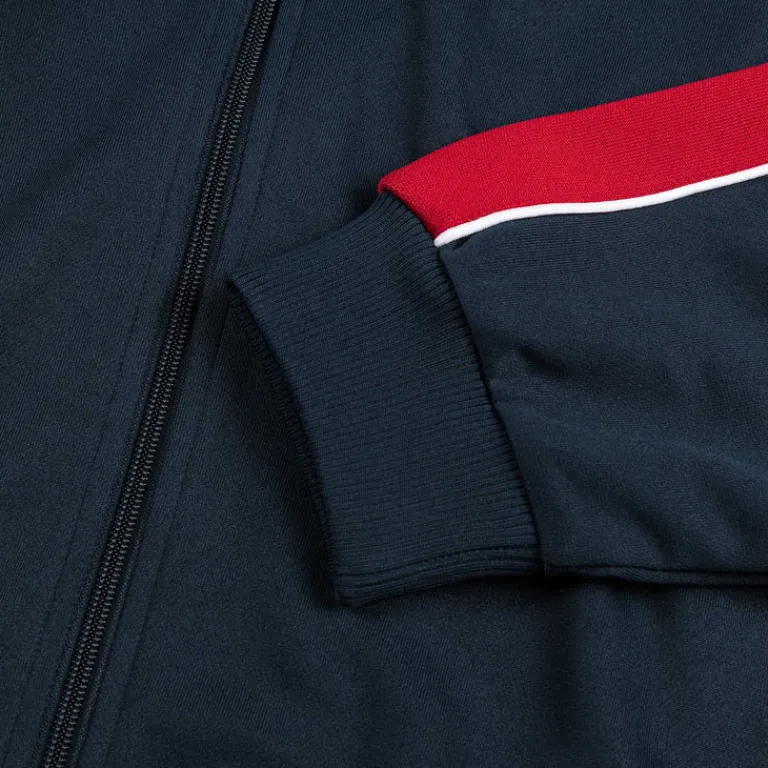 Patta Gilets*Tricot Track Jacket Black Iris
