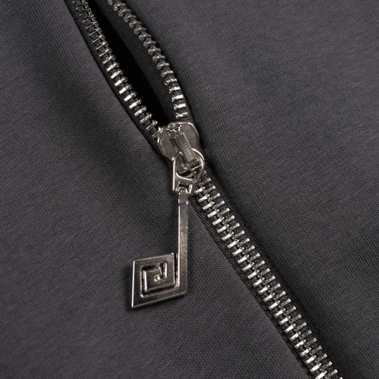 Perplex Sweats À Capuche*Armor Zip Hoodie Volcano Dark Grey