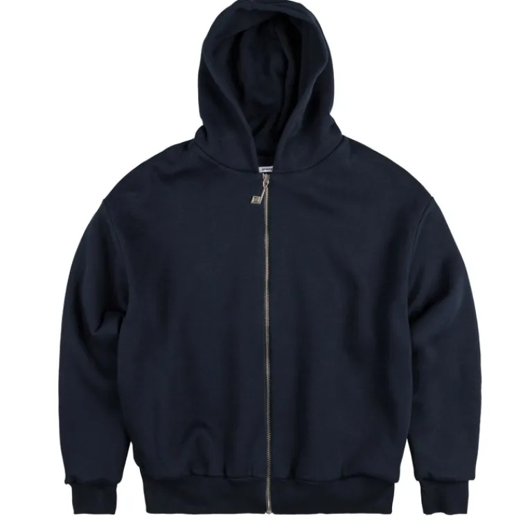 Perplex Sweats À Capuche*Armor Zip Hoodie Navy Navy Blue