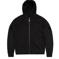 Perplex Sweats À Capuche*Two-Way Zip Hoodie Black