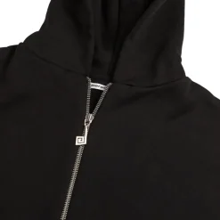 Perplex Sweats À Capuche*Two-Way Zip Hoodie Black