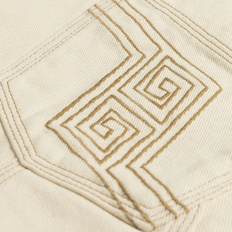 Perplex Pantalons*Workwear Jeans Cream