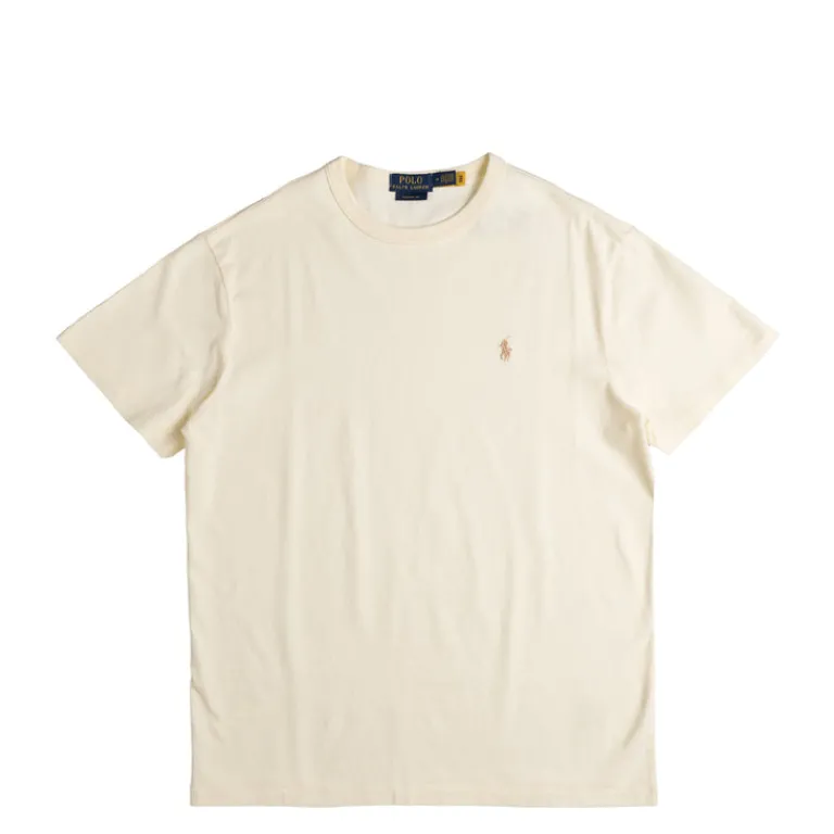 Polo Ralph Lauren T-Shirts*Classic Fit Jersey T-Shirt Clubhouse Cream