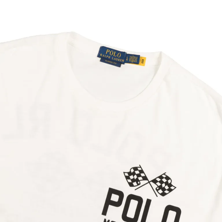 Polo Ralph Lauren T-Shirts*Classic Fit Slub Jersey Graphic T-Shirt Nevis