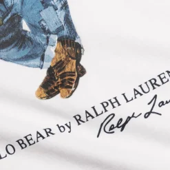 Polo Ralph Lauren T-Shirts*Classic Fit Polo Bear Jersey T-Shirt White / Explorer Bear