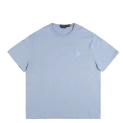Polo Ralph Lauren T-Shirts*Classic Fit Big Pony Jersey T-Shirt Chambray Blue