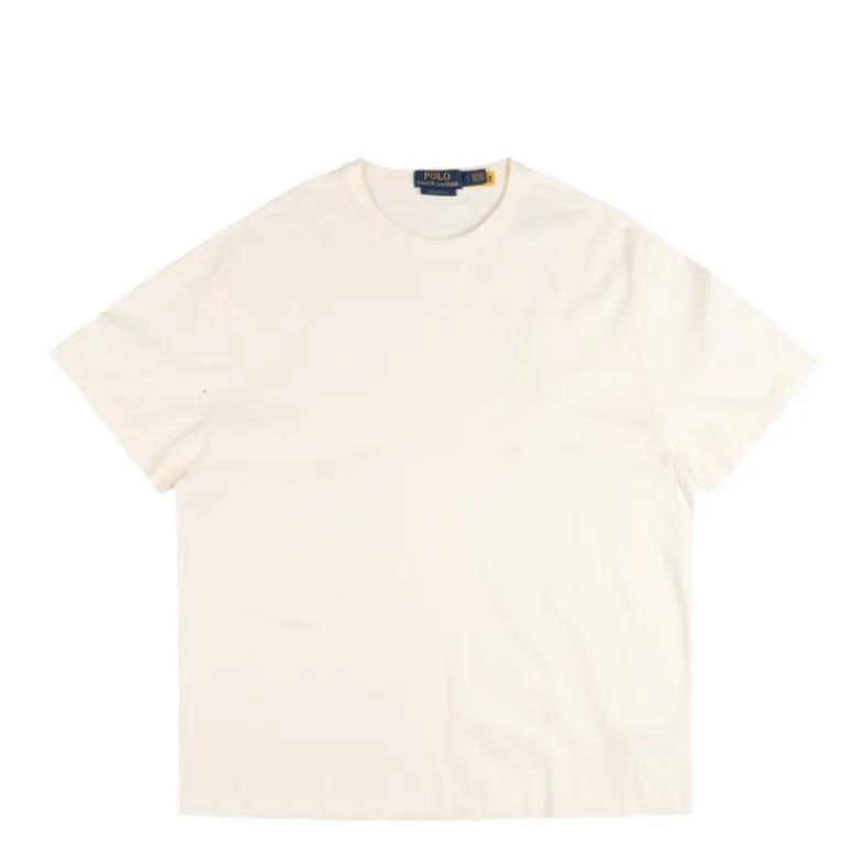 Polo Ralph Lauren T-Shirts*Classic Fit Big Pony Jersey T-Shirt Clubhouse Cream