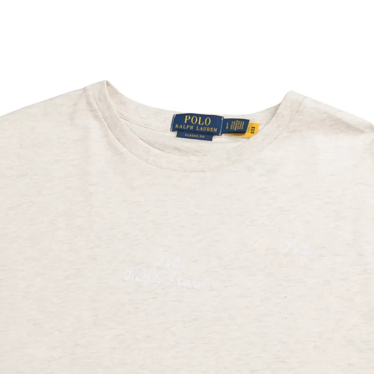 Polo Ralph Lauren T-Shirts*Classic Fit Logo Jersey T-Shirt Soho Heather
