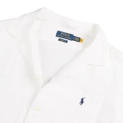 Polo Ralph Lauren Chemises*Classic Fit Linen Camp Shirt Ceramic White