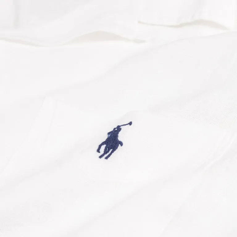 Polo Ralph Lauren Chemises*Classic Fit Linen Camp Shirt Ceramic White