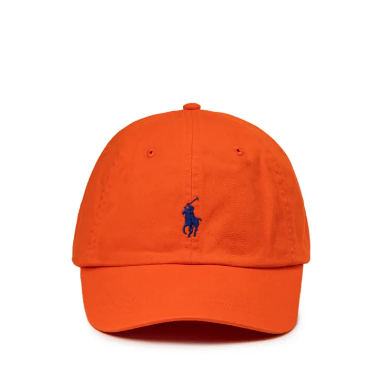 Polo Ralph Lauren Alle Anzeigen|Caps & Bucket Hats*Cotton Chino Baseball Cap Sailing Orange