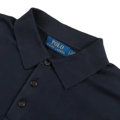 Polo Ralph Lauren T-Shirts*Cotton Polo-Collar Jumper Hunter Navy