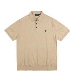 Polo Ralph Lauren T-Shirts*Cotton Polo-Collar Jumper Dune Melange