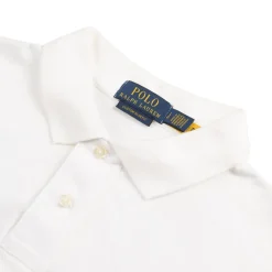 Polo Ralph Lauren T-Shirts*Custom Slim Fit Mesh Polo White