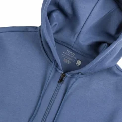 Polo Ralph Lauren Sweats À Capuche*Double-Knit Full-Zip Hoodie Blue