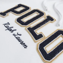 Polo Ralph Lauren Sweats À Capuche*Logo Fleece Hoodie White