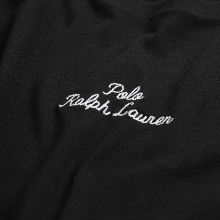 Polo Ralph Lauren T-Shirts*Logo Jersey T-Shirt Polo Black