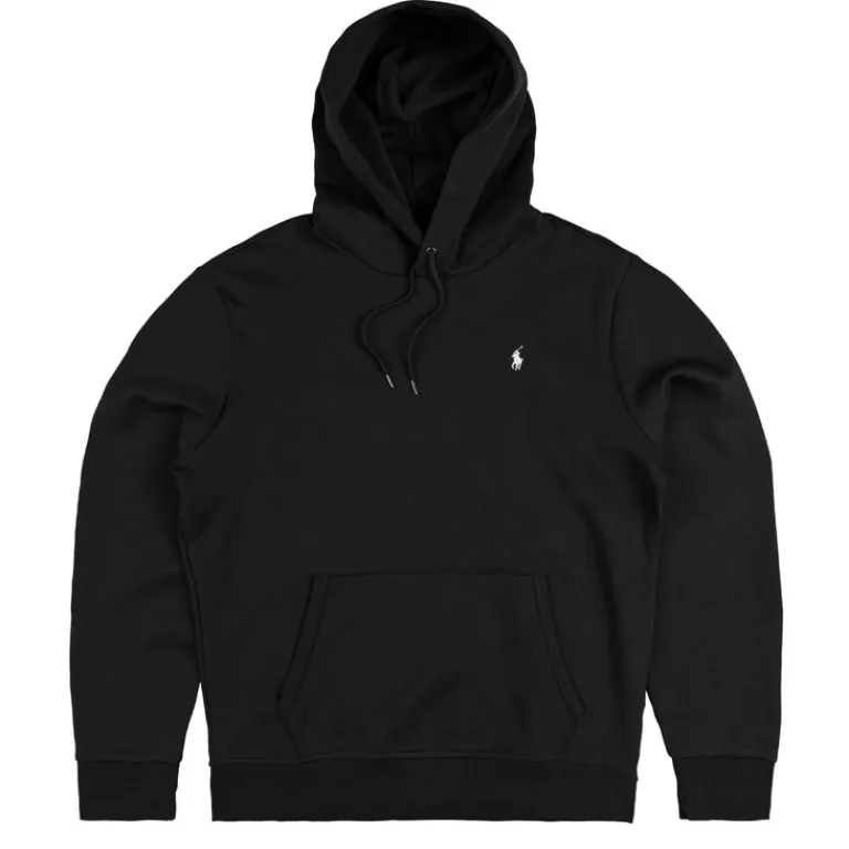 Polo Ralph Lauren Sweats À Capuche*Loopback Fleece Hoodie Polo Black