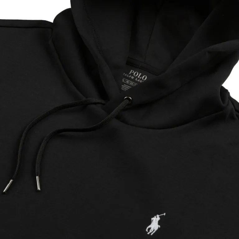 Polo Ralph Lauren Sweats À Capuche*Loopback Fleece Hoodie Polo Black