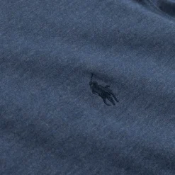 Polo Ralph Lauren Pullover*Luxury Jersey Quarter-Zip Pullover Blue