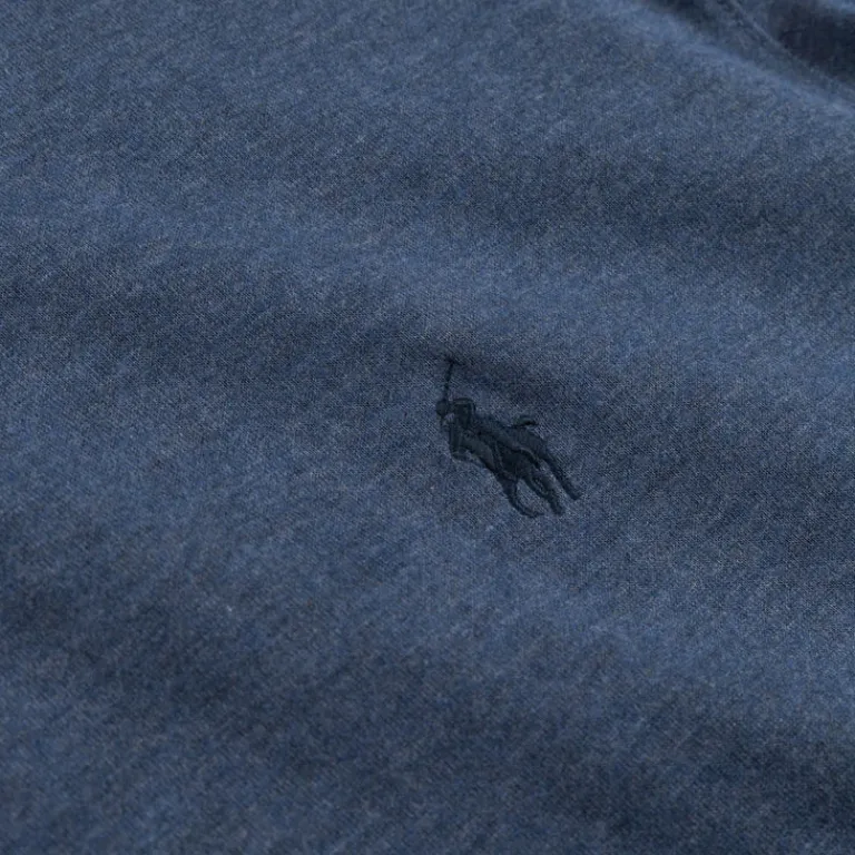 Polo Ralph Lauren Pullover*Luxury Jersey Quarter-Zip Pullover Blue