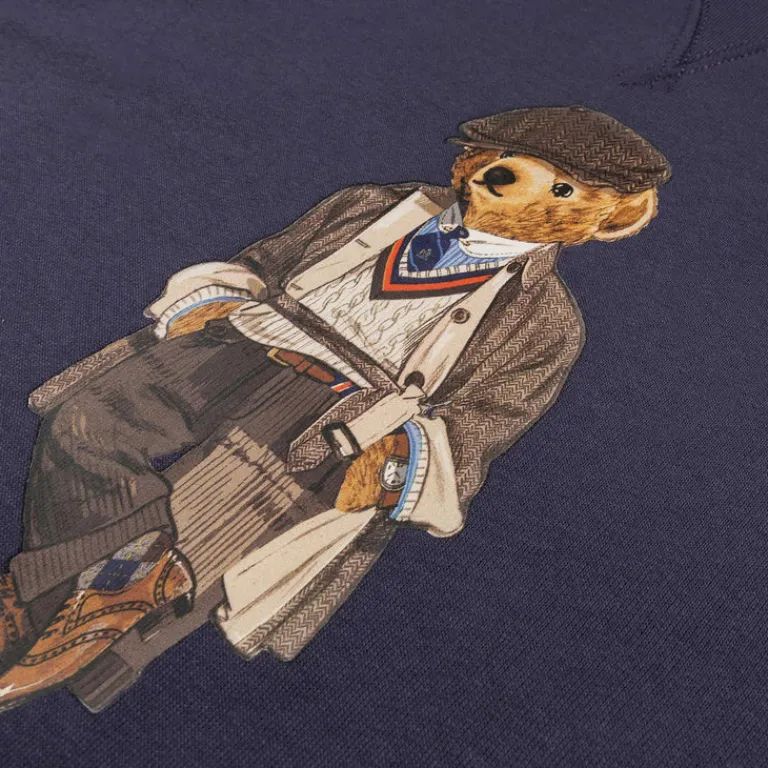Polo Ralph Lauren Pullover*Polo Bear Fleece Pullover Faded Blue