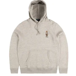 Polo Ralph Lauren Sweats À Capuche*Polo Bear Fleece Hoodie Loft Heather