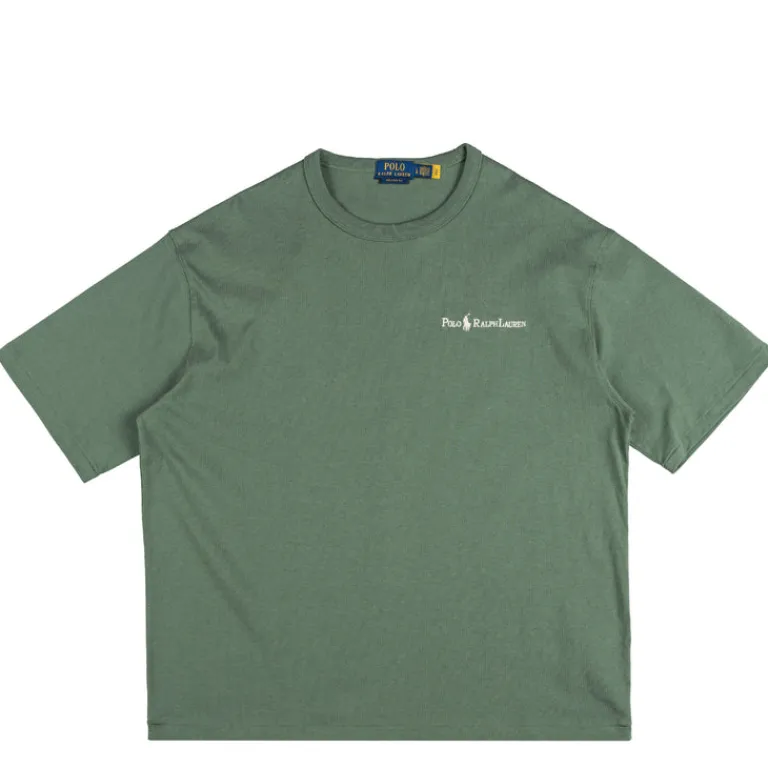 Polo Ralph Lauren T-Shirts*Relaxed Fit Logo Jersey T-Shirt Fatigue