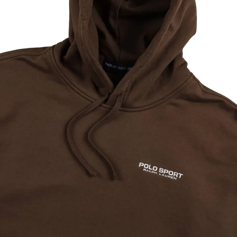 Polo Ralph Lauren Sweats À Capuche*Relaxed Fit Polo Sport Fleece Hoodie Branch Brown