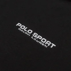 Polo Ralph Lauren Sweats À Capuche*Relaxed Fit Polo Sport Fleece Hoodie Polo Black / White
