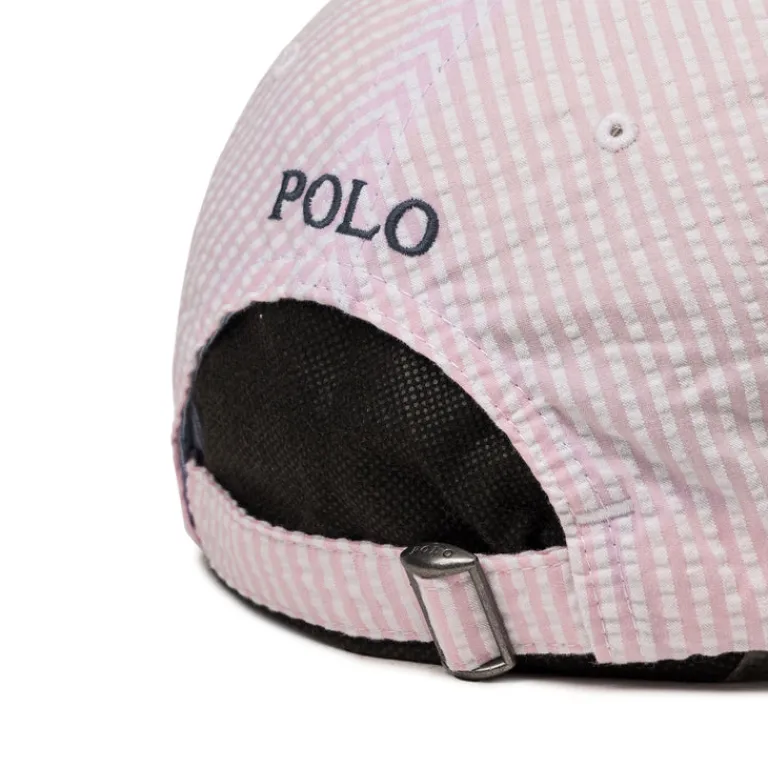 Polo Ralph Lauren Alle Anzeigen|Caps & Bucket Hats*Seersucker Ball Cap Carmel Pink