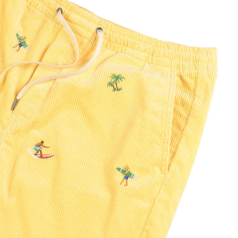 Polo Ralph Lauren Shorts*Prepster Corduroy Short Beach Yellow