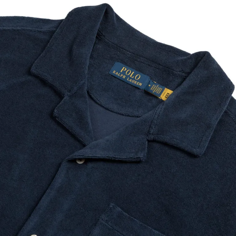 Polo Ralph Lauren Chemises*Terry Camp Shirt Newport Navy