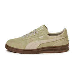 Puma Sneakers En Cuir|Baskets Décontractées Terrace*Indoor Soft Calming Green / Desert Dust