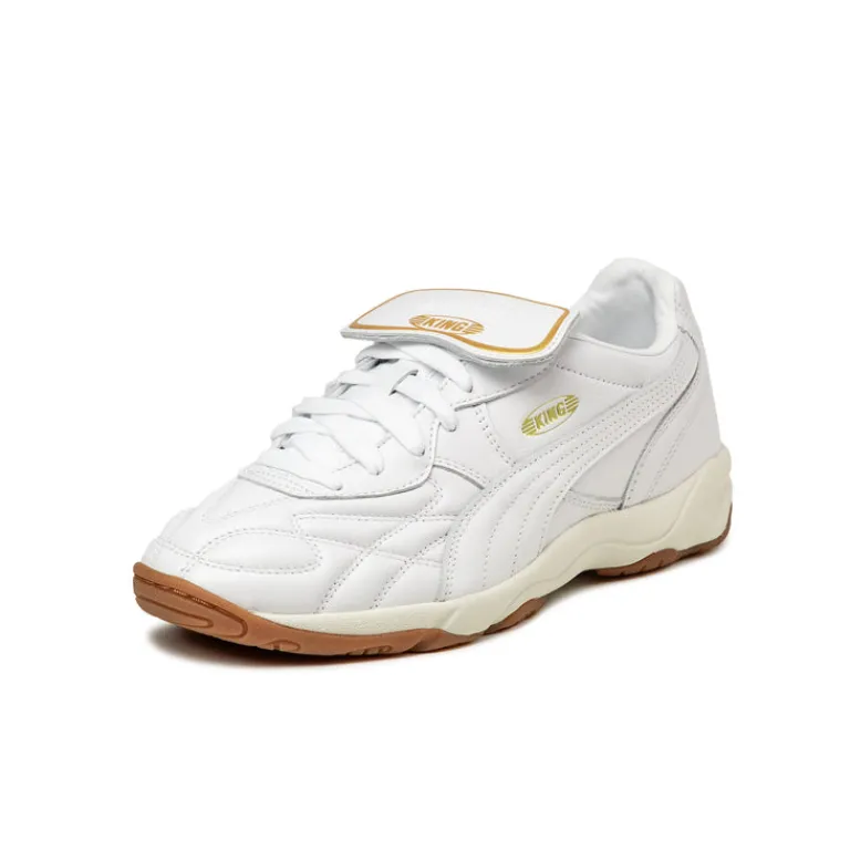 Puma Sneakers En Cuir|Baskets Décontractées Terrace*King Indoor Puma White / Frosted Ivory
