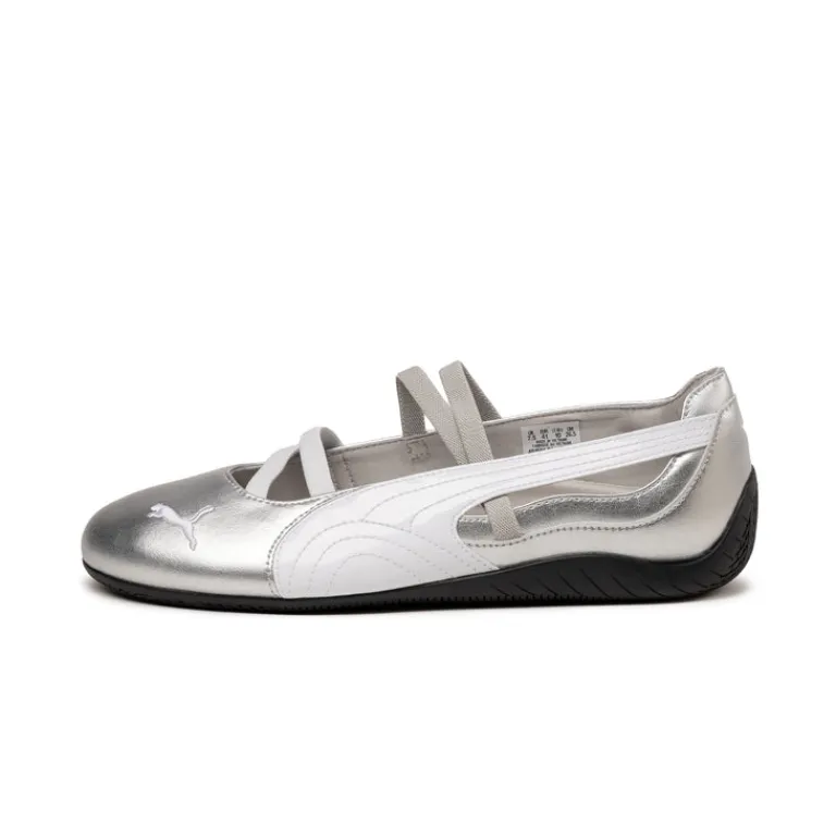 Puma Sneakers En Cuir|Ballerinas*Speedcat Ballet Metallic Puma Silver / Puma White